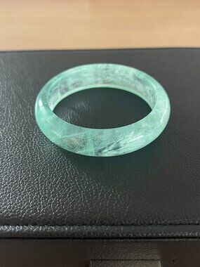 Green Fluorite Bangle